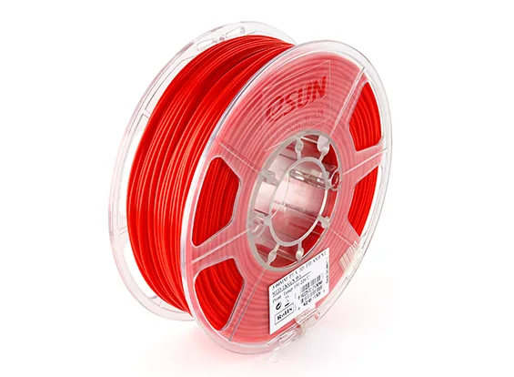 Нить для 3D-принтера eSUN 3D PLA+ красный 2.85 мм