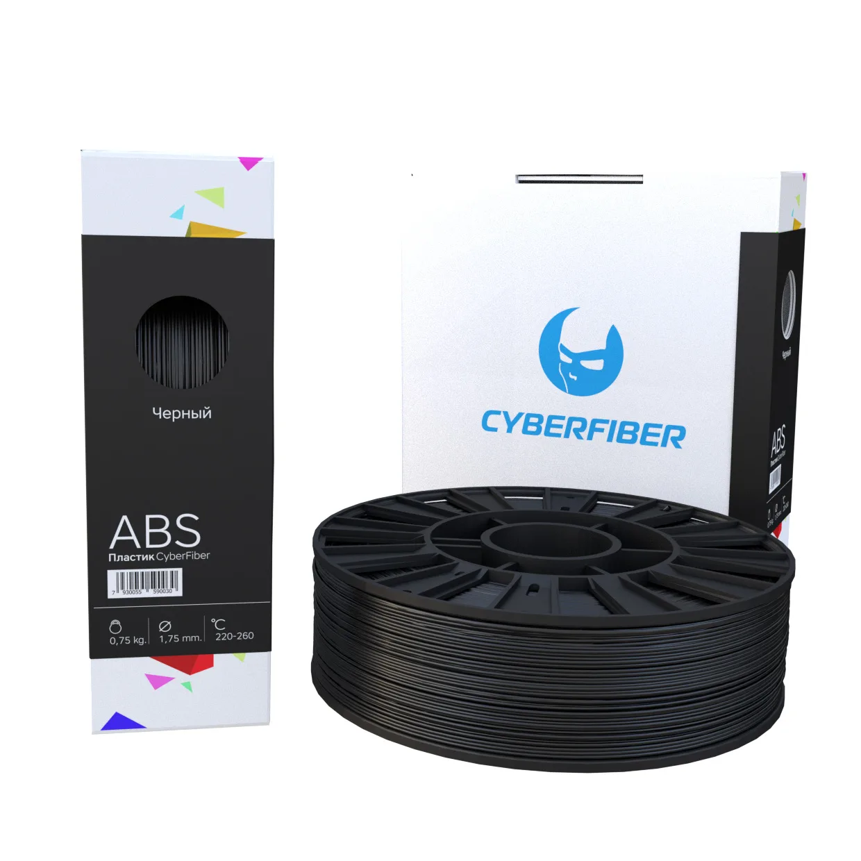 ABS пластик CyberFiber черный