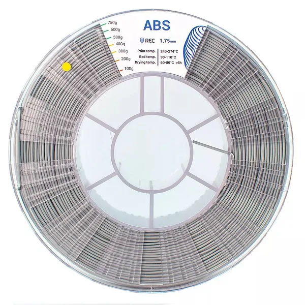 ABS пластик REC 1.75 мм серый
