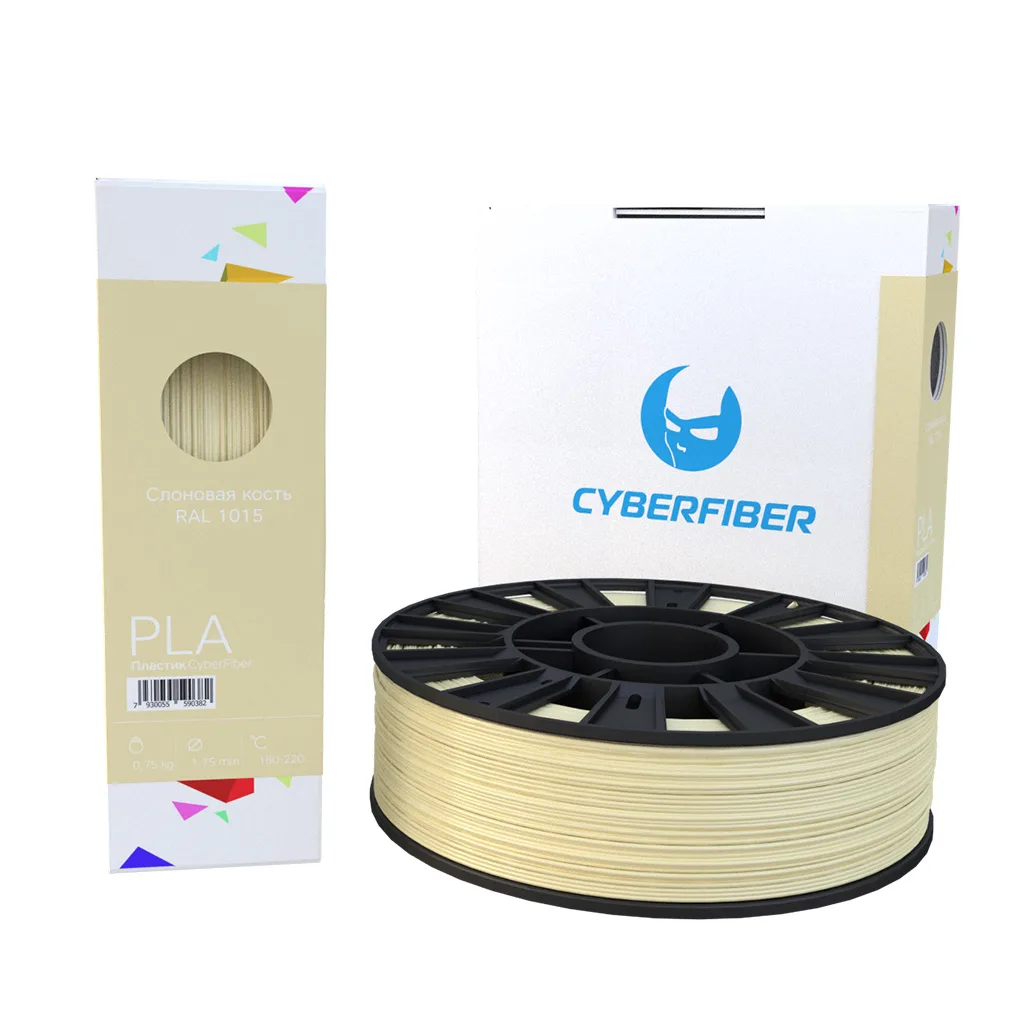PLA пластик CyberFiber слоновая кость