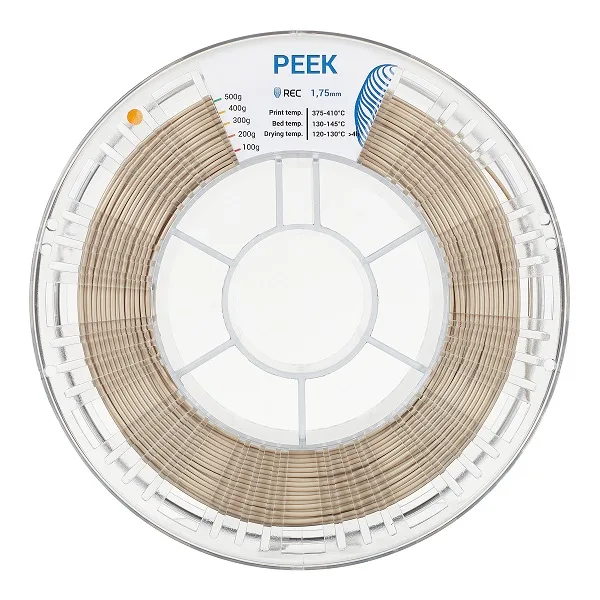 PEEK пластик REC 1.75мм натуральный 250г