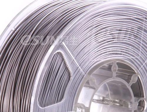 Нить для 3D-принтера eSUN 3D ABS+ серебристый 2.85 мм