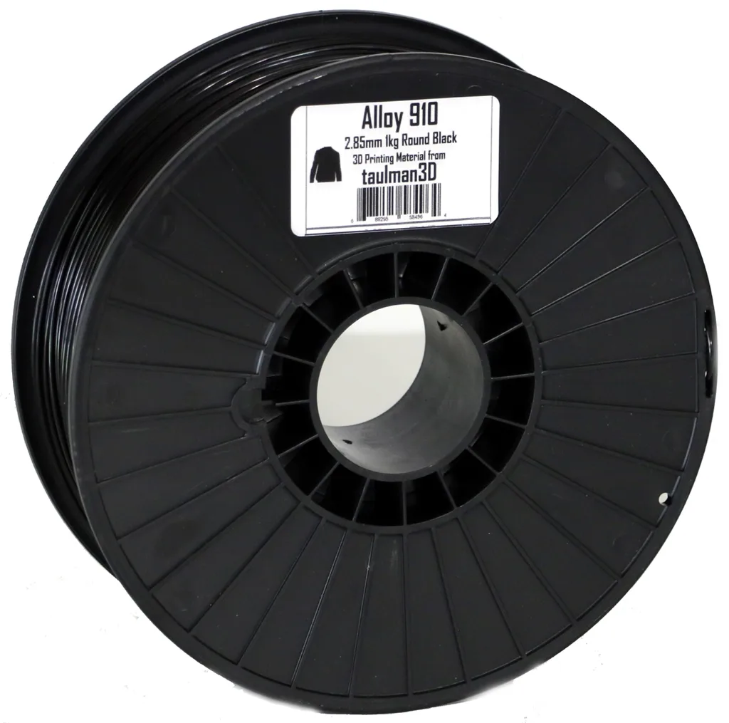 Taulman 3D 2.85mm Alloy 910 1kg Spool Black