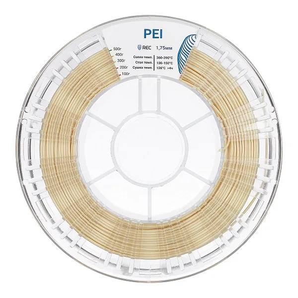 PEI 9085 пластик REC 1.75мм натуральный 500г