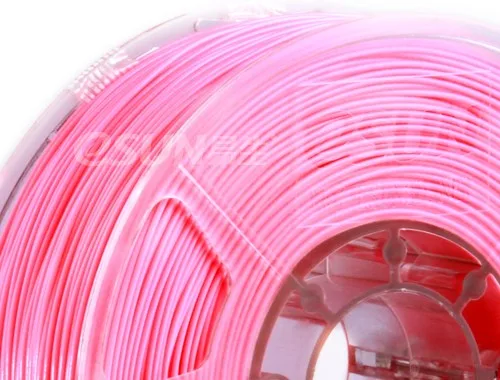 Нить для 3D-принтера eSUN 3D ABS+ светящийся красный 2.85 мм