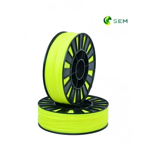 ABS пластик 1,75 SEM флуоресцентный лимонный