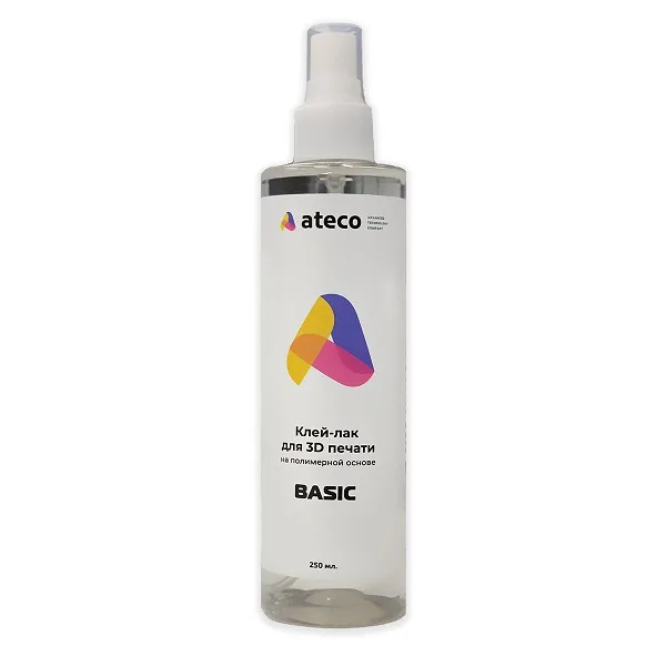Клей-лак для 3D печати Ateco BASIC 250 мл