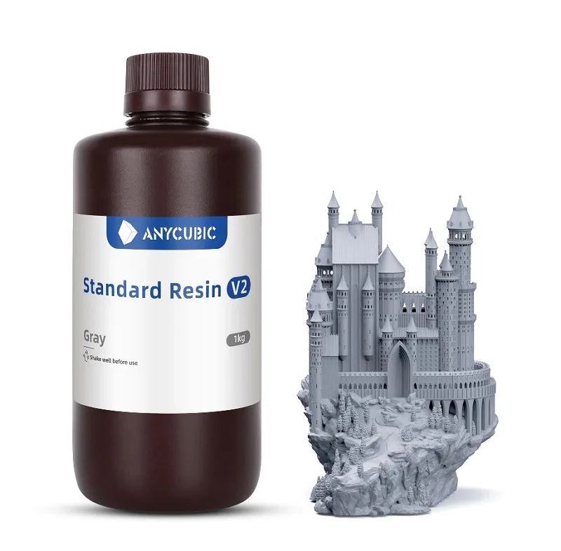 Фотополимерная смола Anycubic Basic серая 1л
